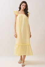 Daffodil Ruffle Sleeve Dress