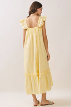 Daffodil Ruffle Sleeve Dress