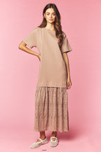 Lola Teeshirt Lace Dress