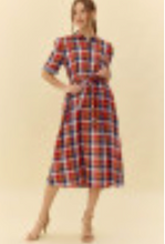 Front Porch Plaid Dress