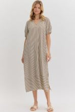 Neutral Stripe Dress