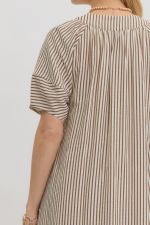 Neutral Stripe Dress